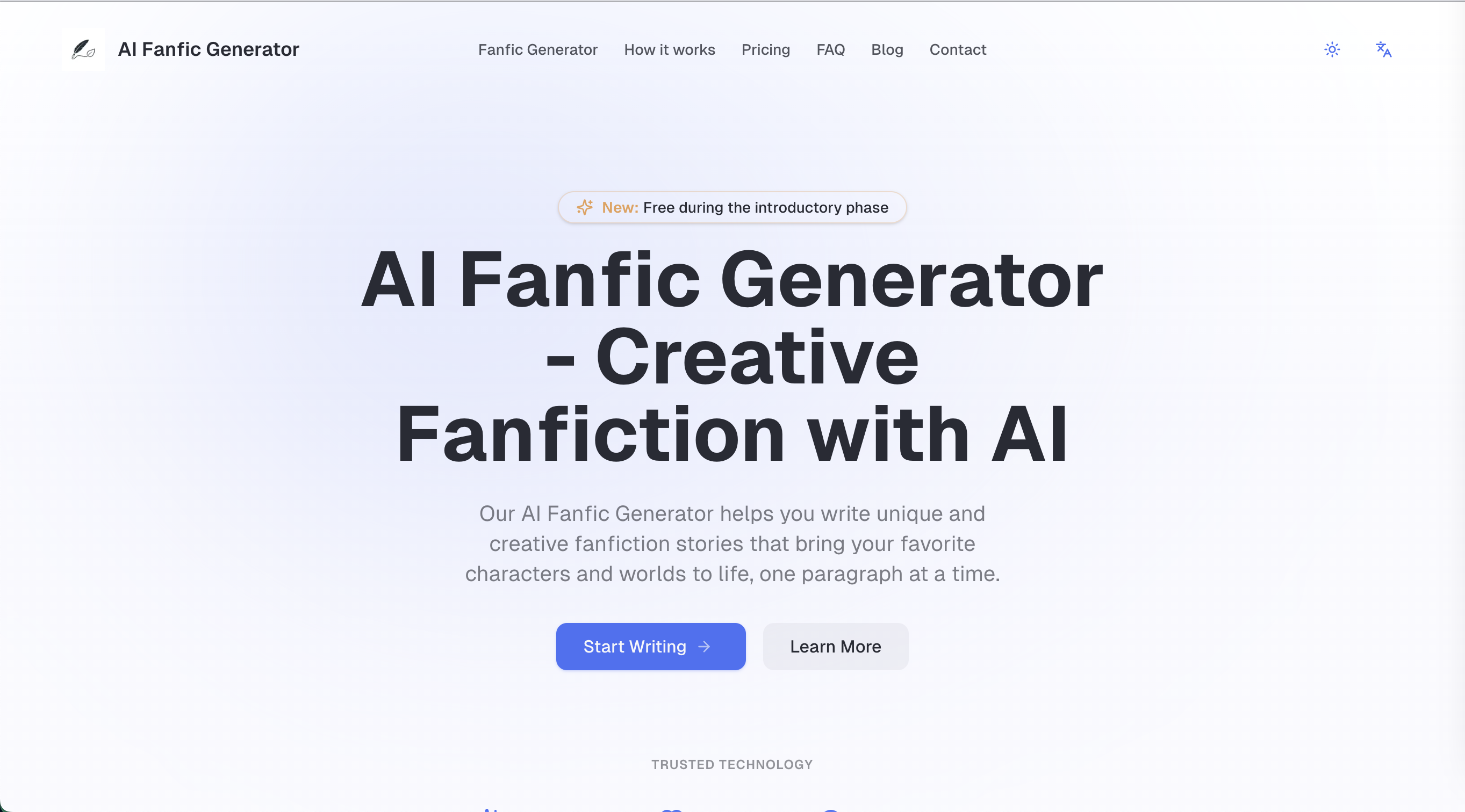 fanfic generator | Open-Launch