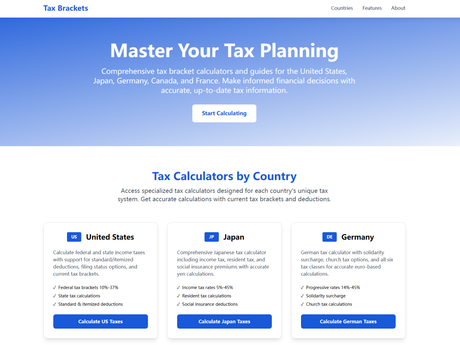 Tax Brackets | Open-Launch
