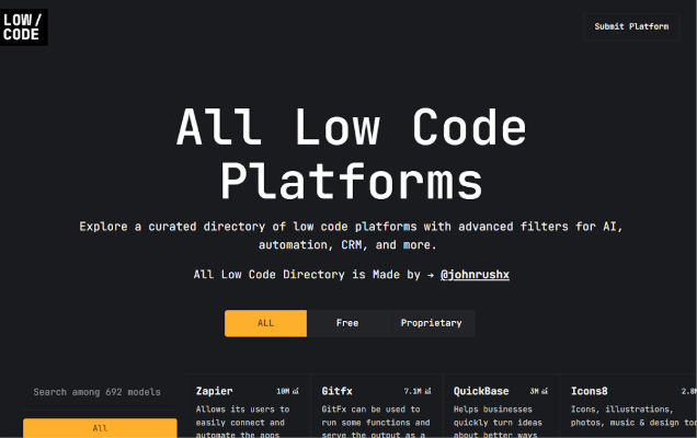 Low Code Platforms | Open-Launch