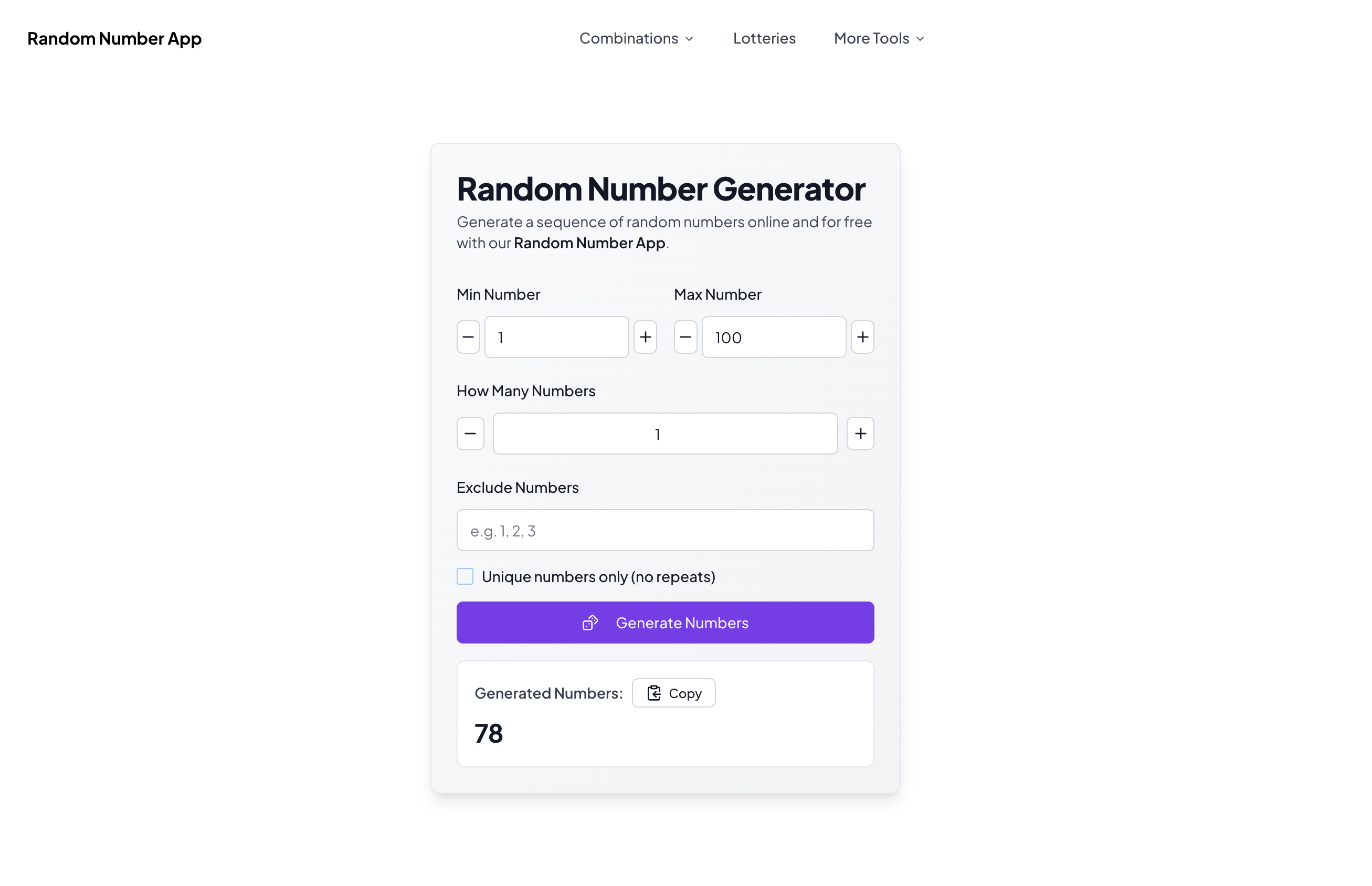 Random Number App | Open-Launch