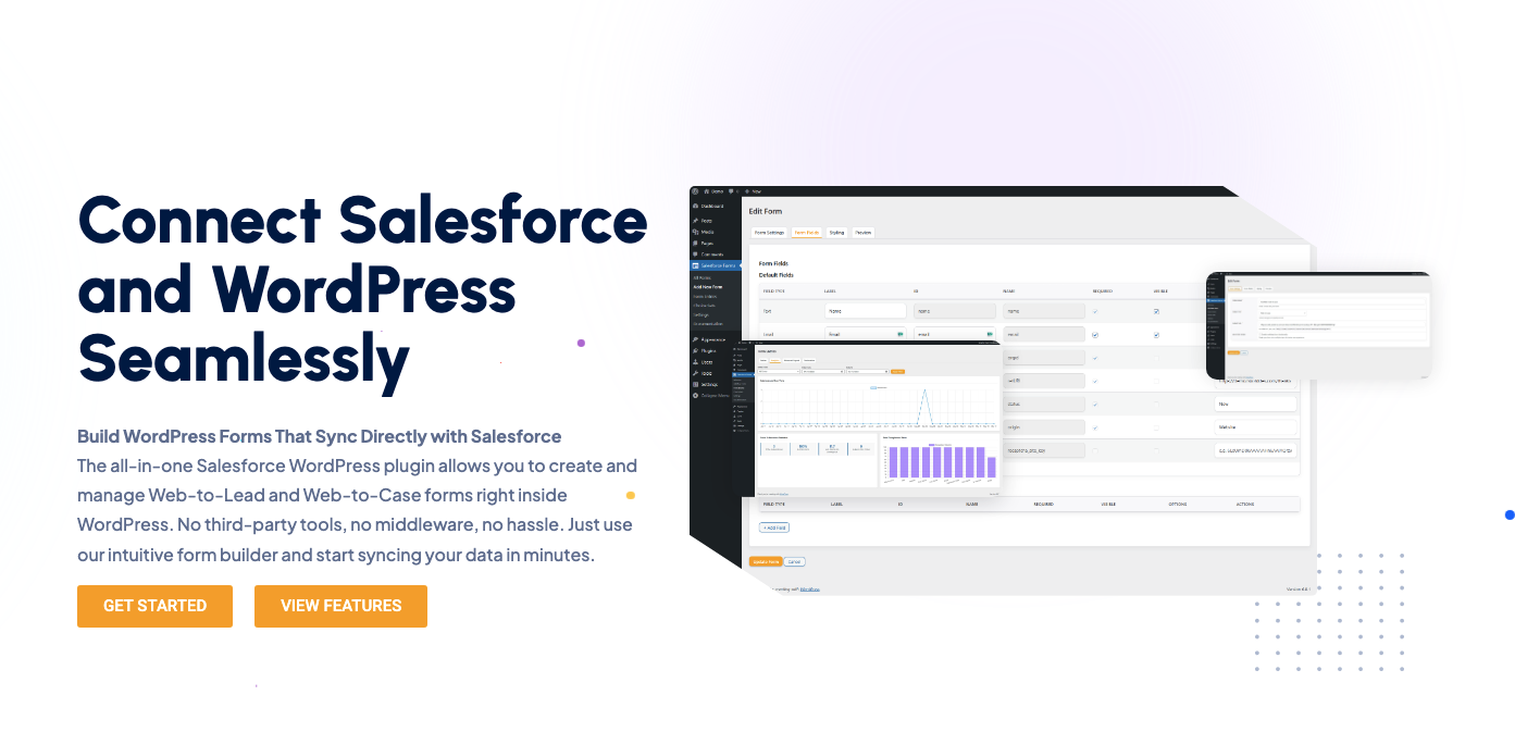 Wordpress forms to Salesforce | Open-Launch