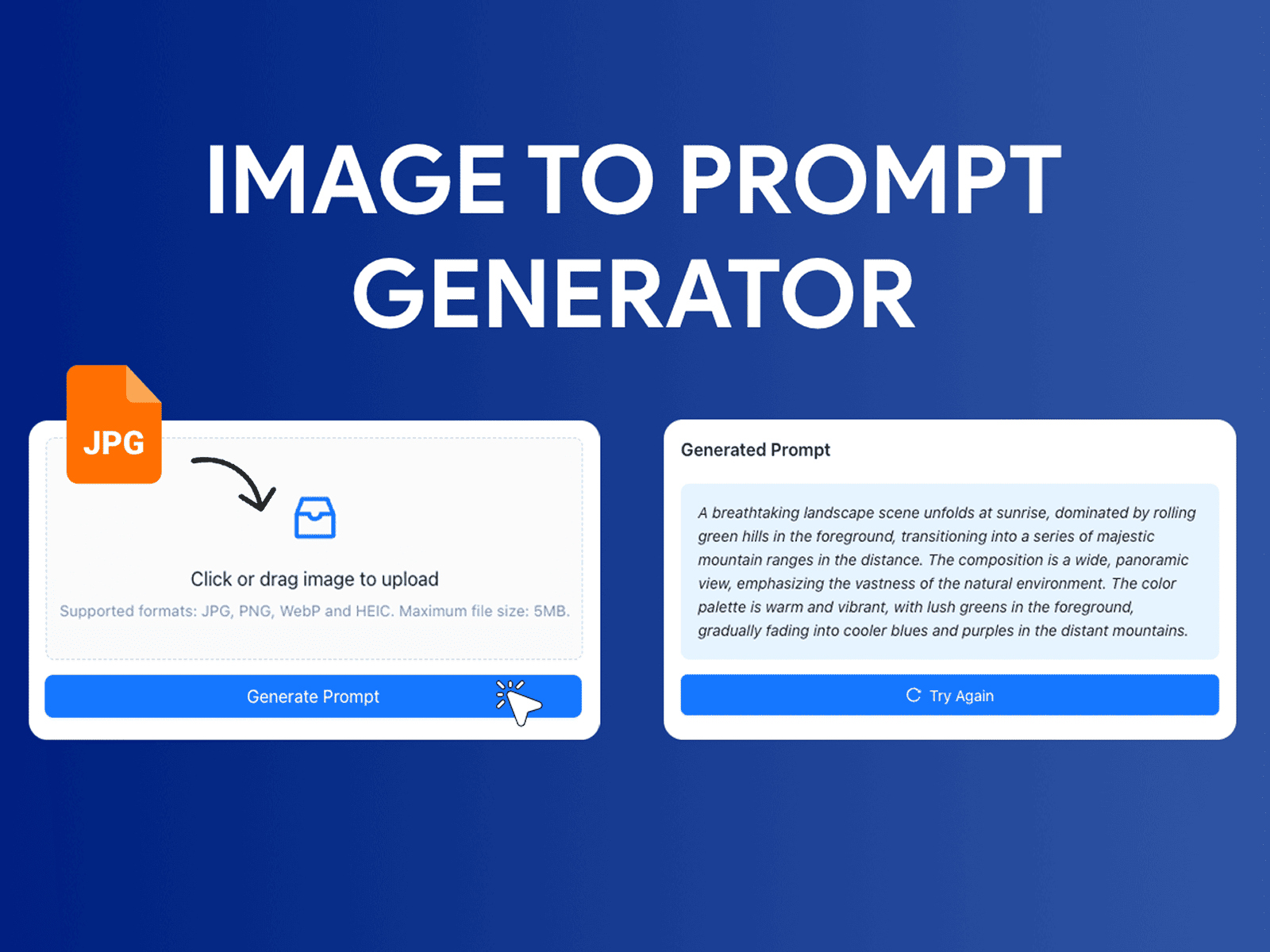 Image to Prompt Generator | Open-Launch