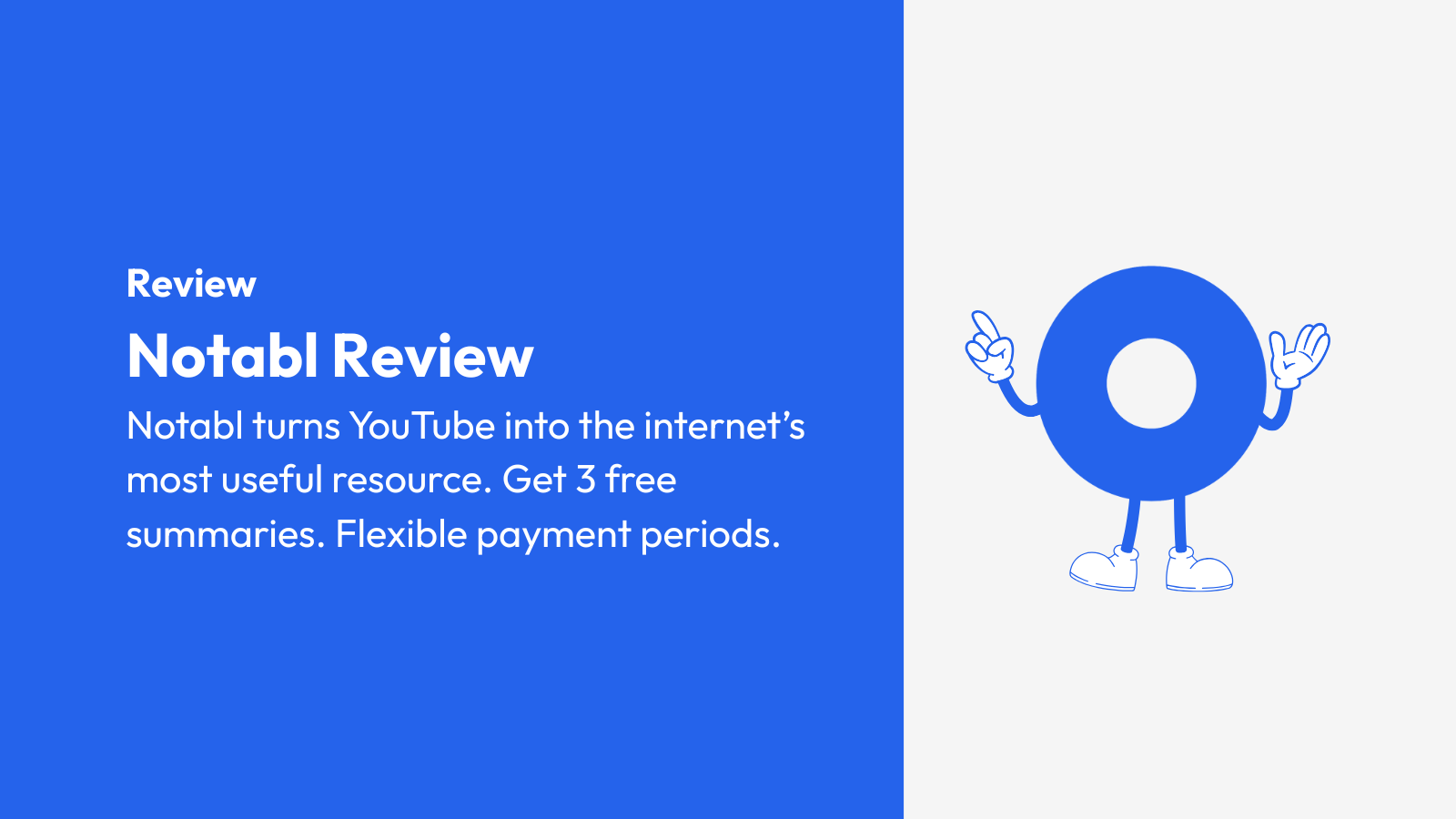 Notabl Review - AI YouTube Video Summarizer