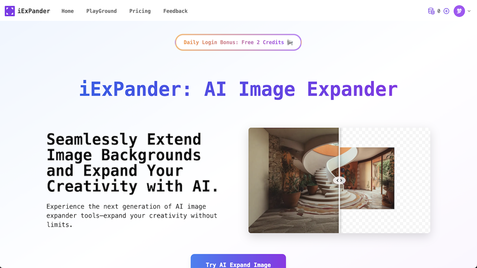 AI Image Expander | iExPander | Open-Launch