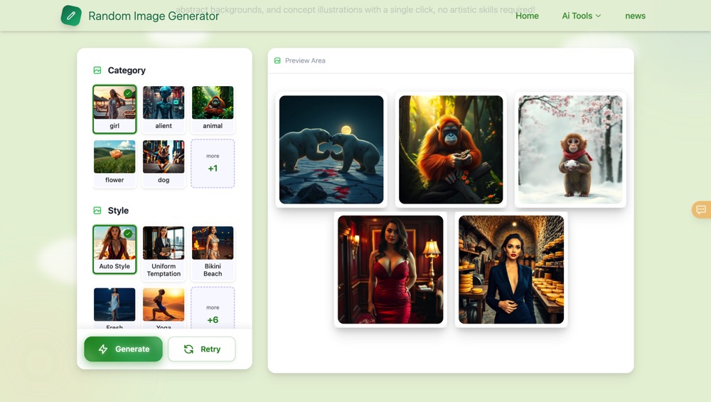 Random Image Generator | Open-Launch