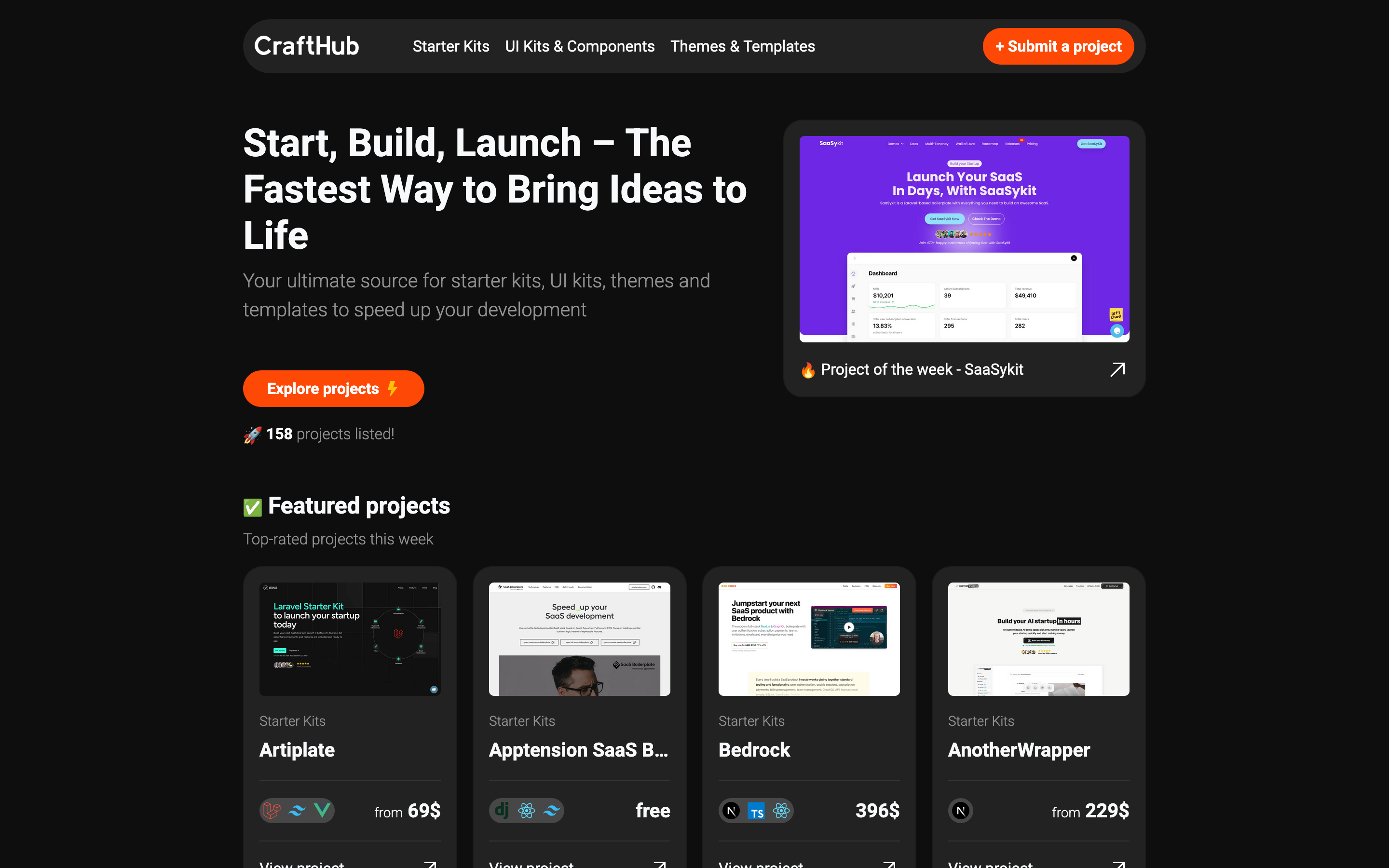 CraftHub | Open-Launch