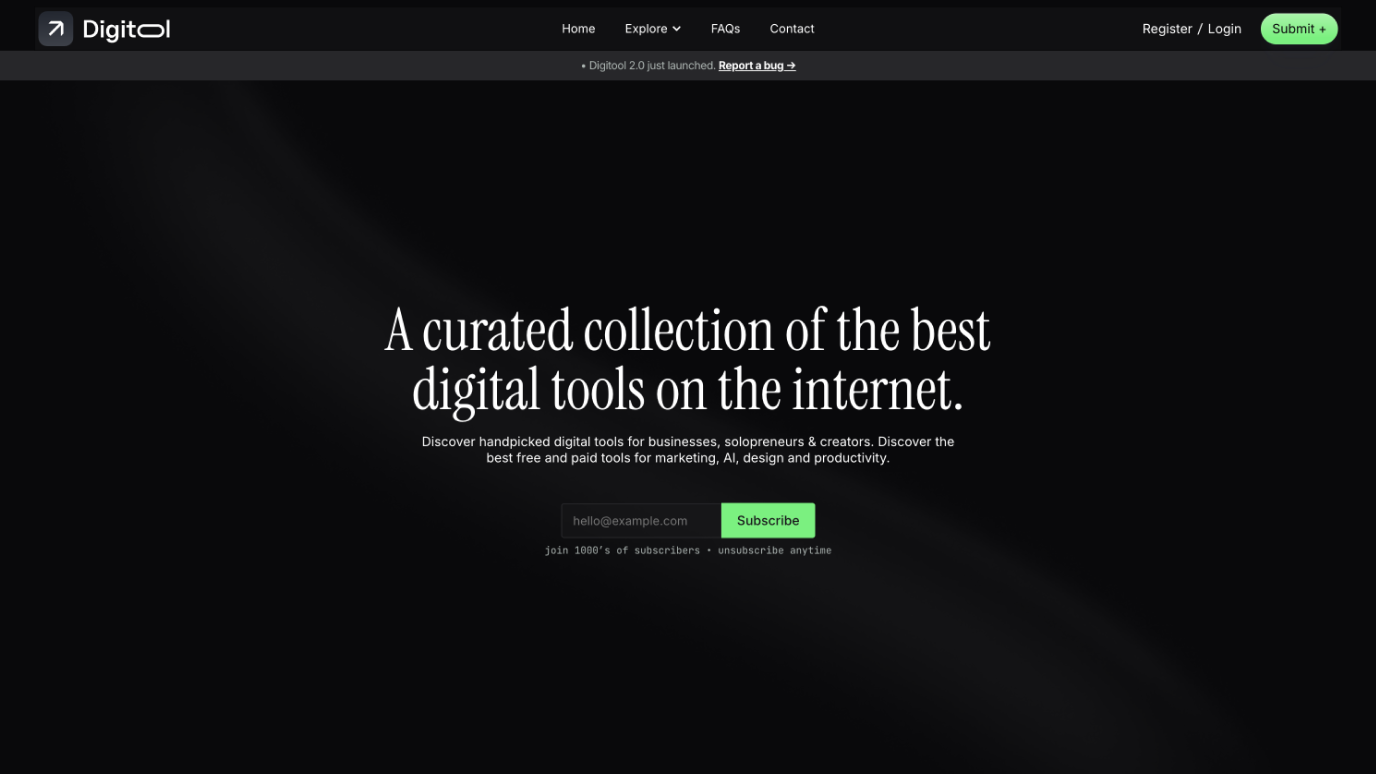 Digitool | Open-Launch