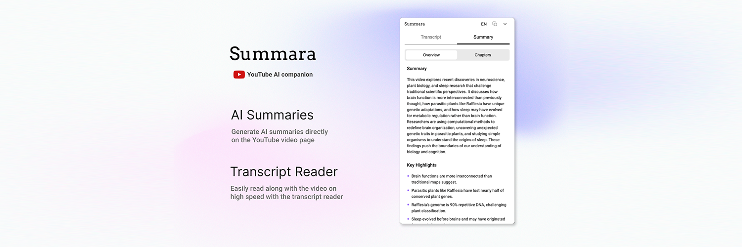 Summara | Open-Launch