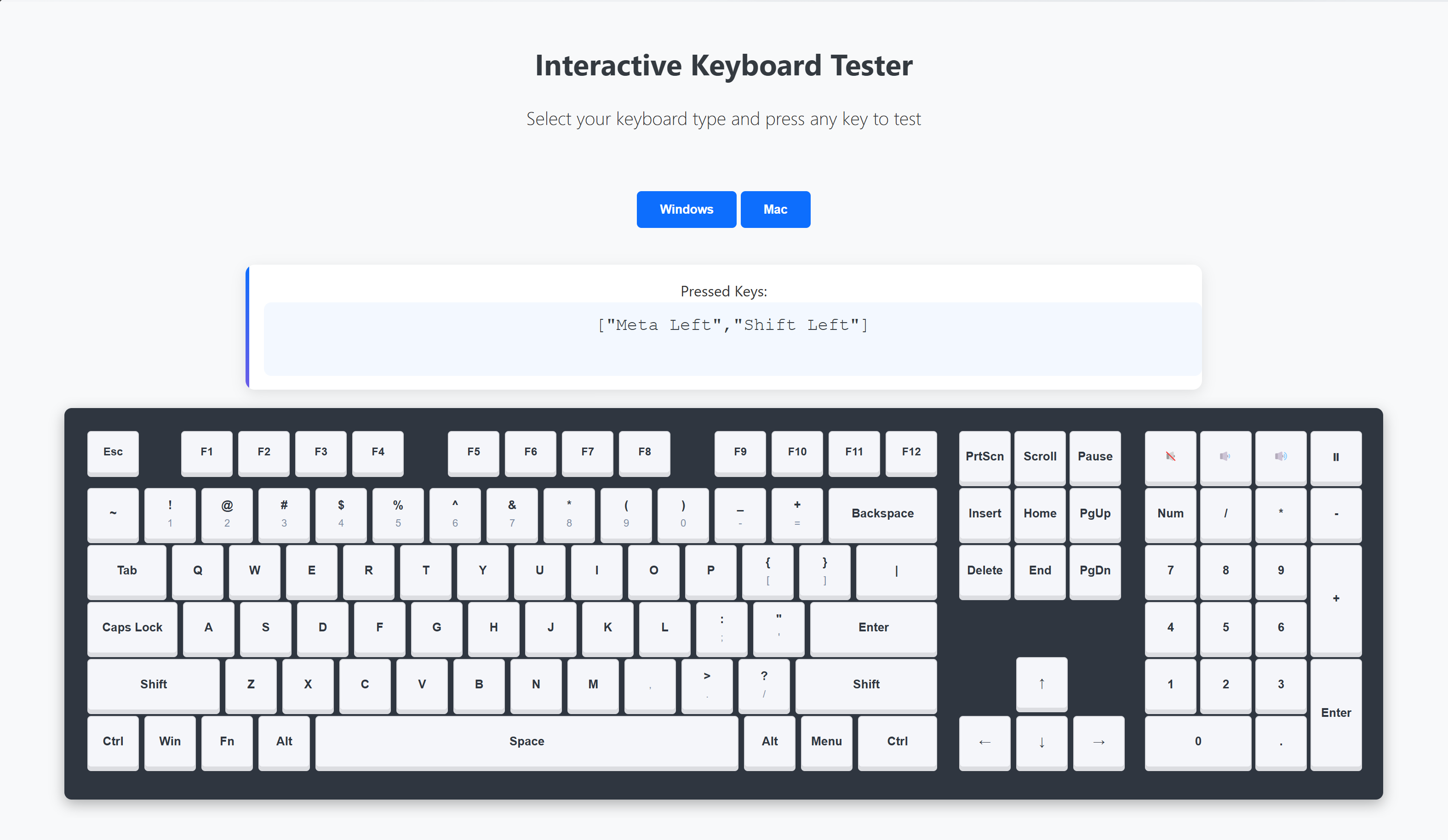 Keyboard Tester Pro | Open-Launch