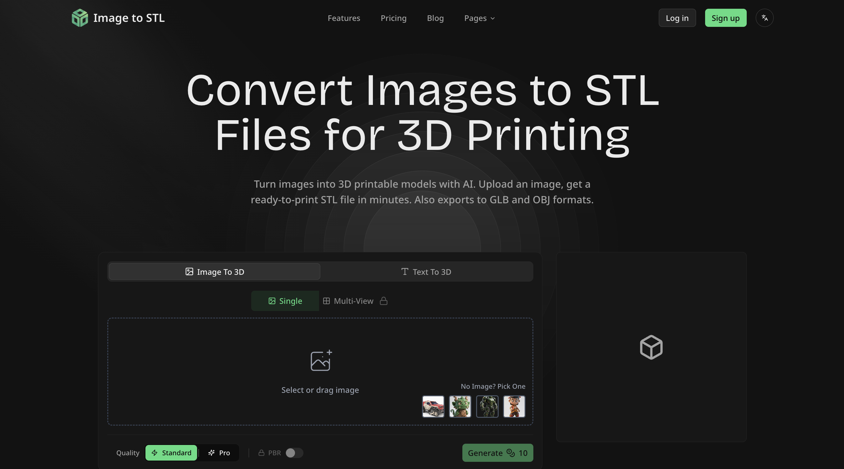IMAGE TO STL | Open-Launch