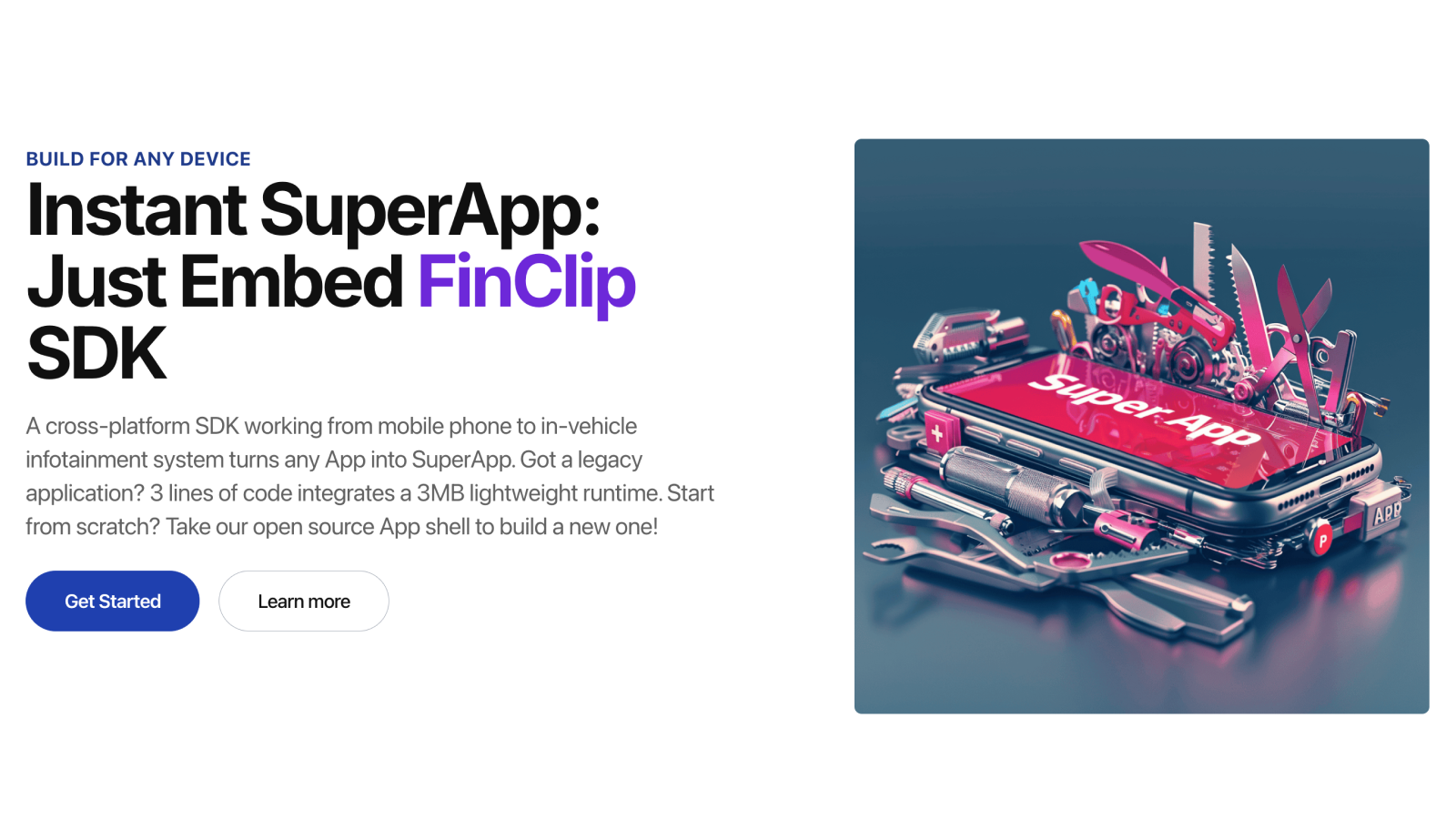 FinClip SuperApp Solutions | Open-Launch