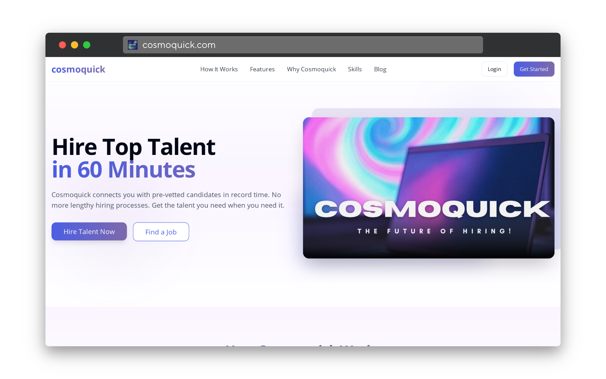CosmoQuick | Open-Launch