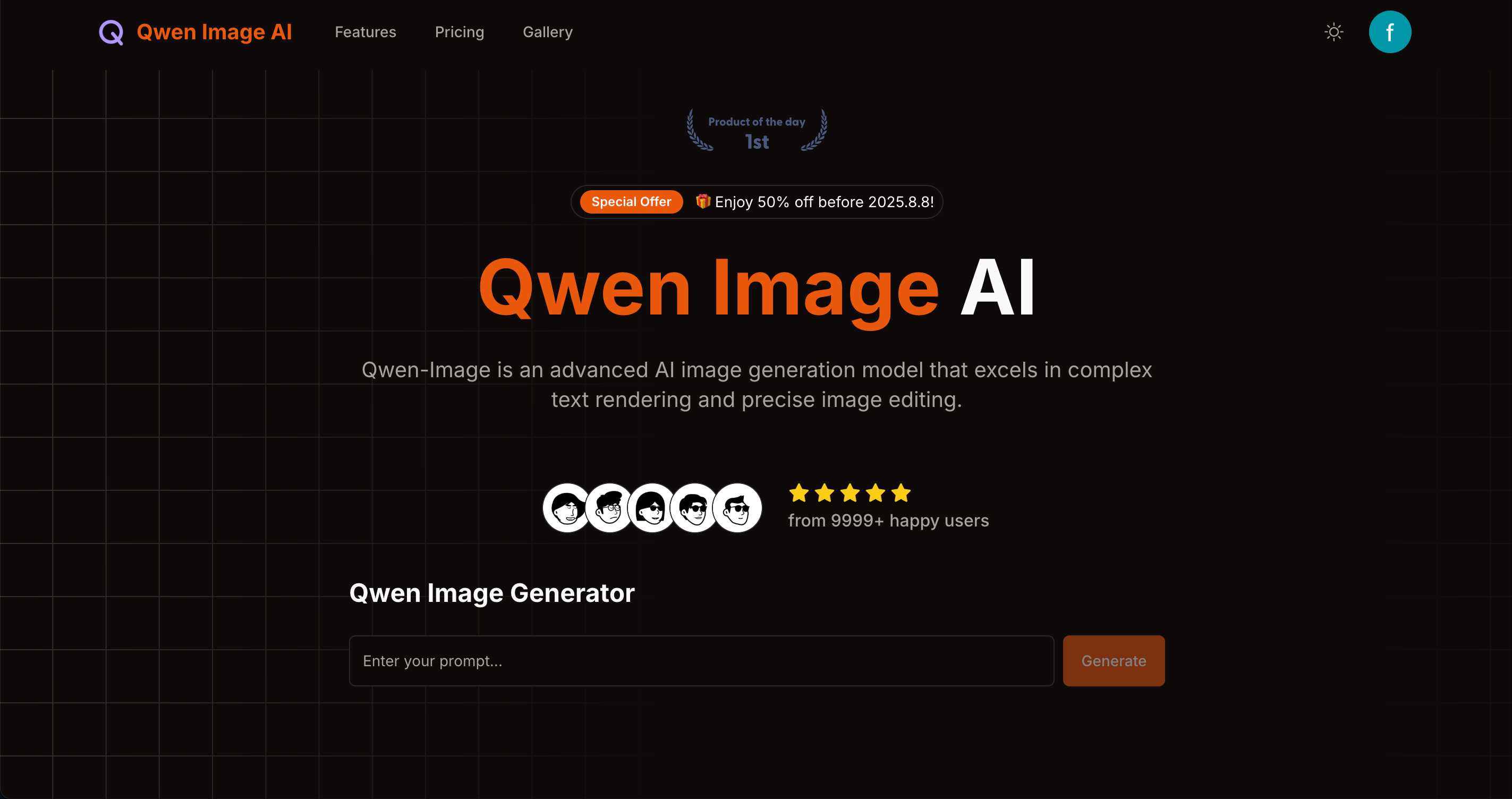 Qwen Image Generator | Open-Launch